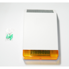 Photo sirène extérieure kit NB SECUR DV20-B L 2 433Mhz solaire transmetteur téléphonique GSM et box
