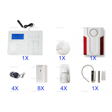 Photo Kit NB SECUR DV20-B L 1 433Mhz transmetteur téléphonique GSM et box