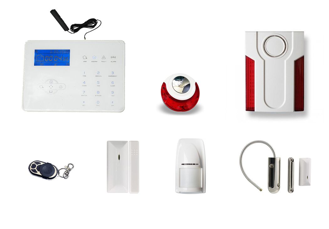 Avidsen Kit Alarme multizones sans fil avec transmetteur téléphoniq